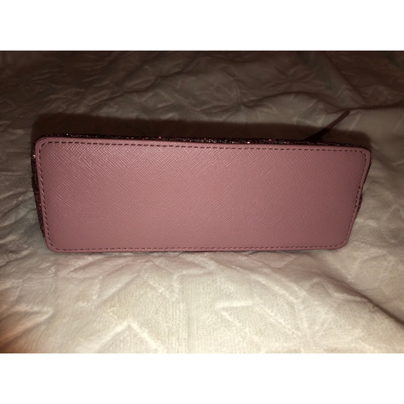 NWOT! Kate Spade Sparkly Pink Clutch! - Picture 3 of 11
